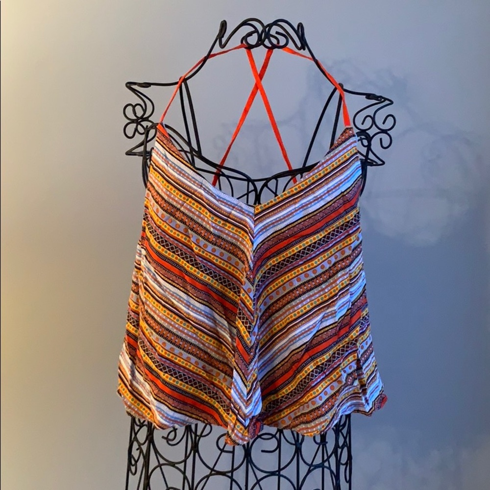 Printed crop top